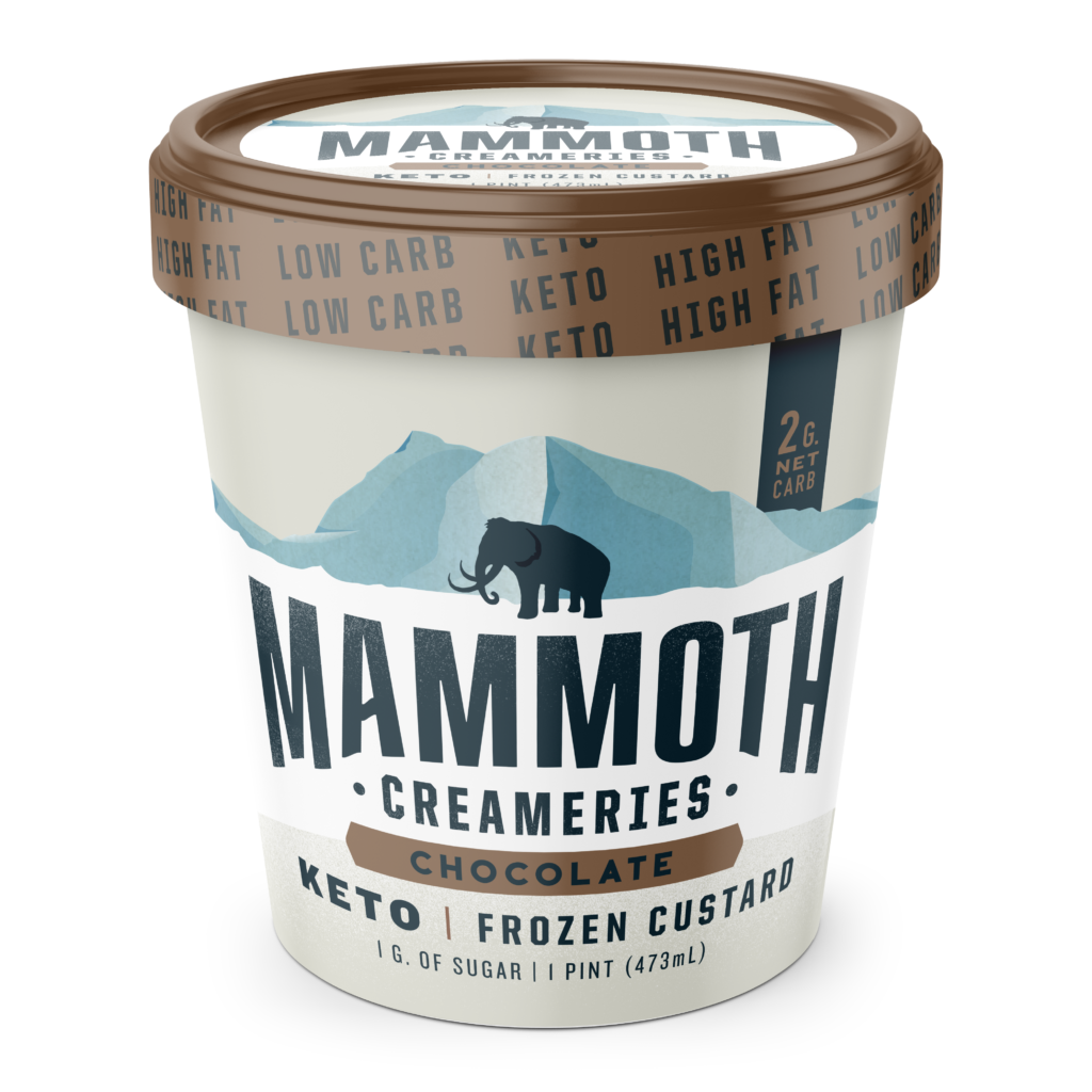 Chocolate KETO Frozen Custard (4 pack) Diabetics United