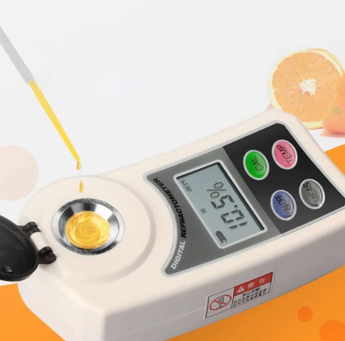 Sweetness Sugar Tester - Digital Brix Meter Refractometer Fruit
